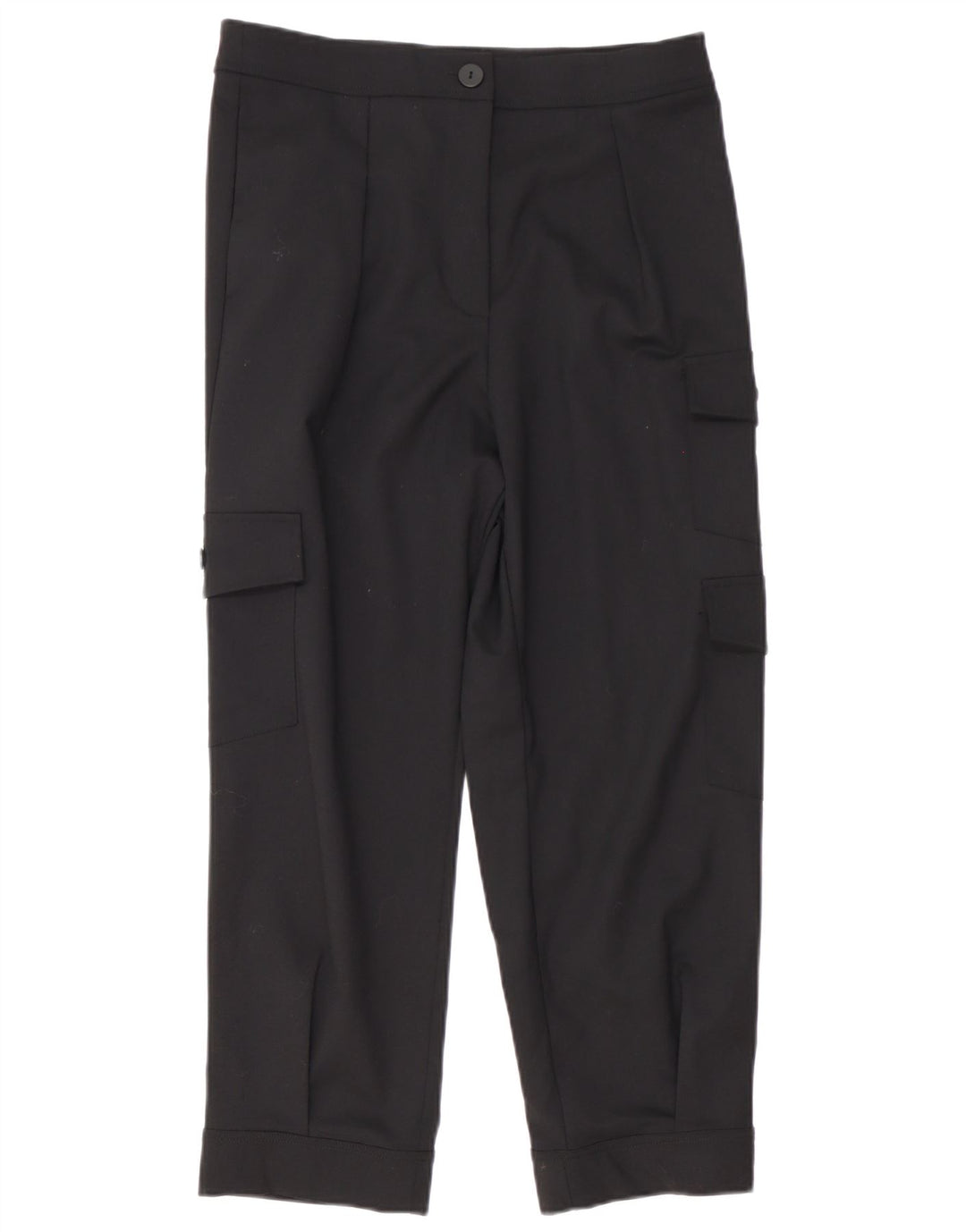 Gerade Cargo-Hose für Damen von Sundek, Größe M, W30, L26, Schwarz, Baumwolle