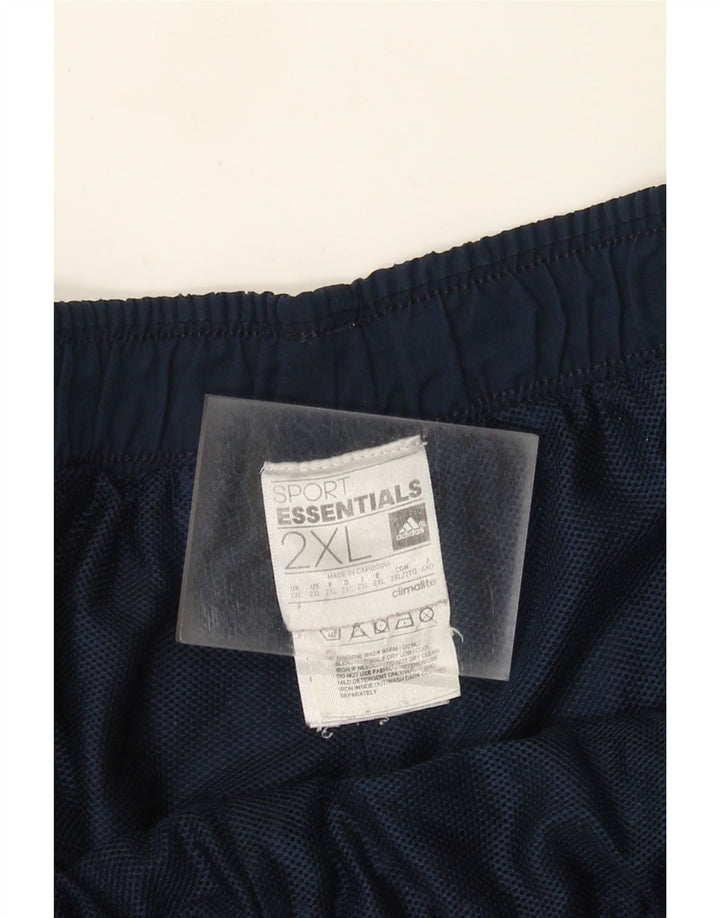 Adidas Herren Climalite Sport Shorts 2XL Marineblau Polyester