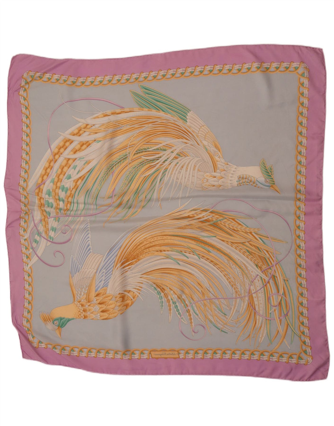 Salvatore Ferragamo Damen-Quadratschal, Einheitsgröße, mehrfarbig, Designer