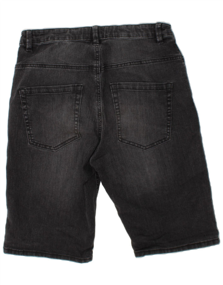 BENETTON Boys Denim Shorts 13-14 Years 3XL  Grey Cotton Vintage Benetton and Second-Hand Benetton from Messina Hembry 
