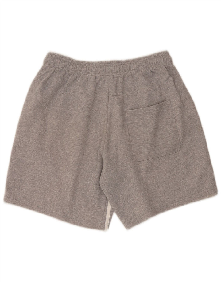 Adidas Herren Sportshorts mittelgraue Baumwolle