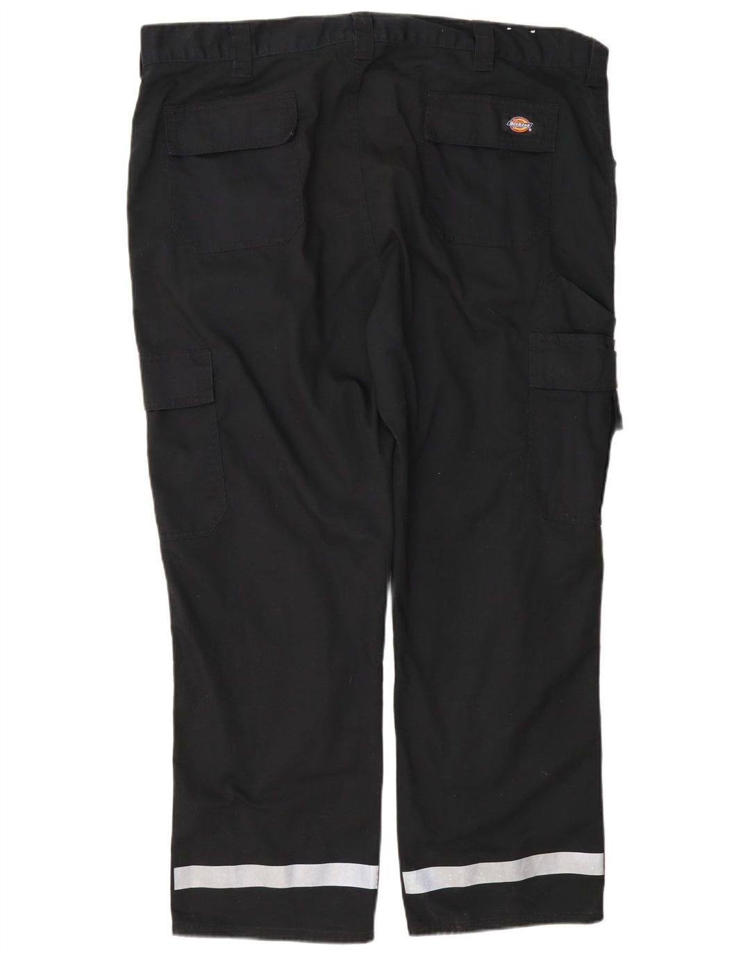 Dickies Gerade Herren-Cargohose W40 L28 Schwarzes Colourblock-Polyester