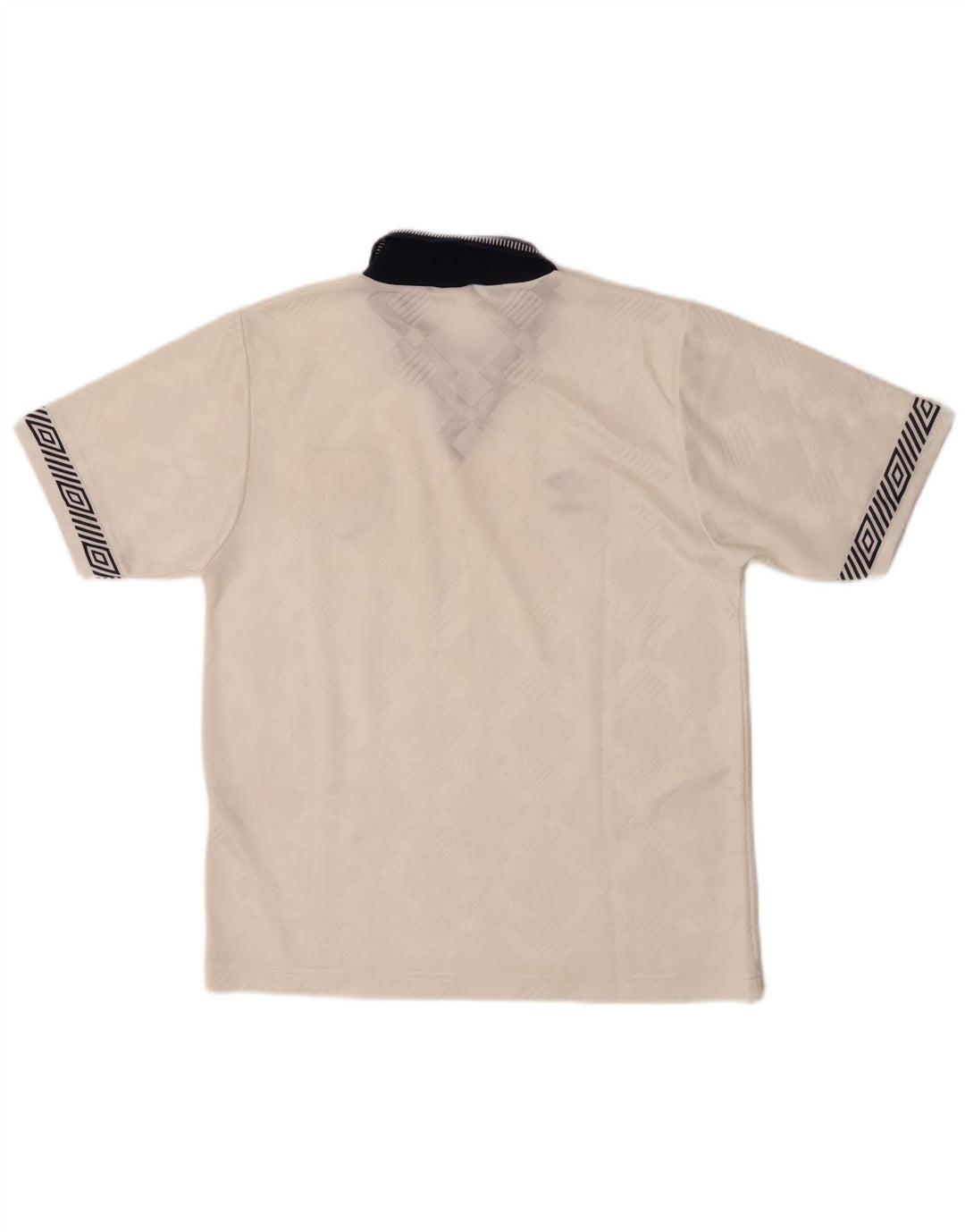 Umbro England 1990-1992 Grafik-Trikotoberteil für Herren, Größe S, Weiß, Sport