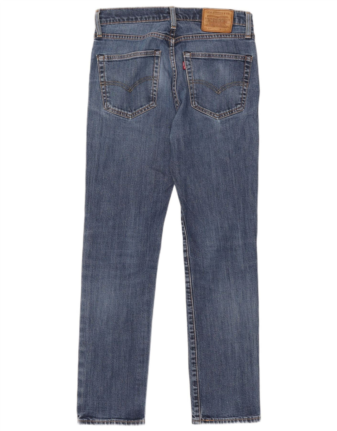 Levi's Herren 511 Slim Jeans W31 L32 Blaue Baumwolle