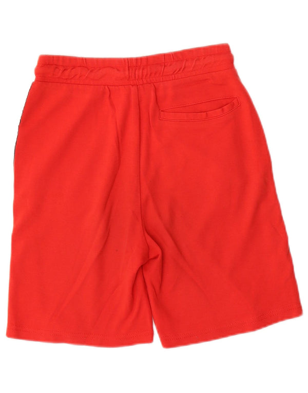 Fila Graphic Sportshorts für Mädchen, 9–10 Jahre, rote Colourblock-Baumwolle