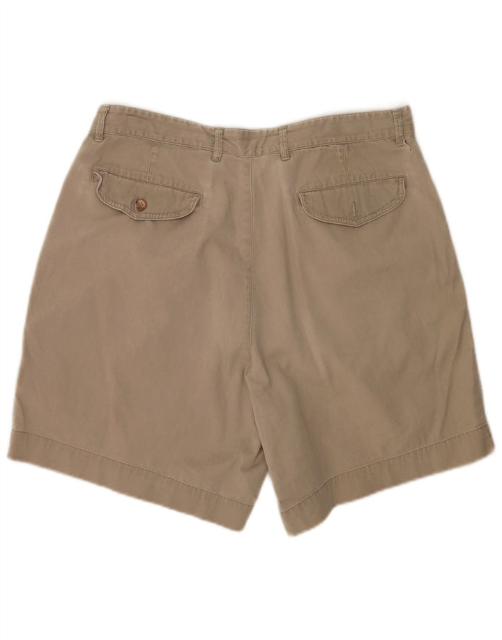 Gap Herren Pegged Chino Shorts W34 Large Beige Baumwolle