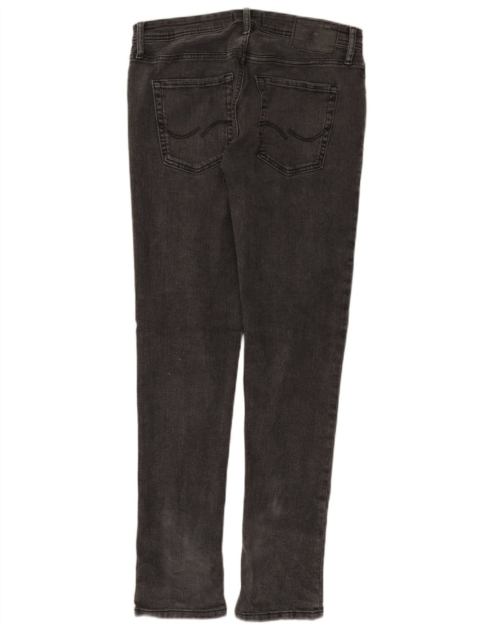 Jack & Jones Herren Slim Jeans W31 L32 Graue Baumwolle