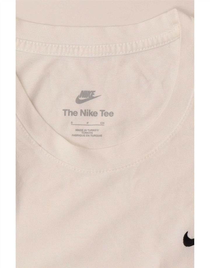 Nike Herren T-Shirt Top Small Weiß