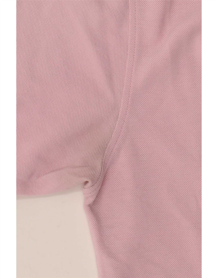 Reebok Herren Poloshirt Mittelrosa Baumwolle