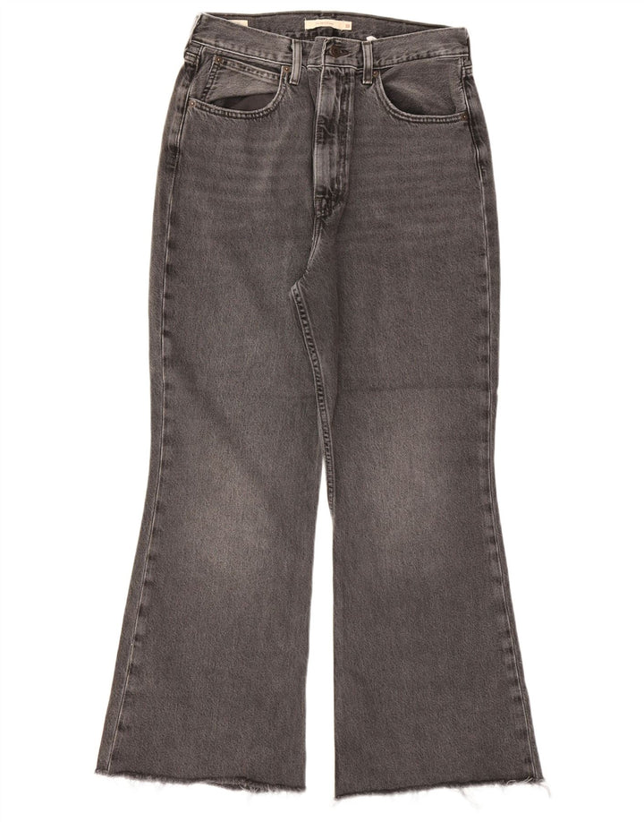 Levi's Damen High Rise Flared Jeans W30 L26 Graue Baumwolle