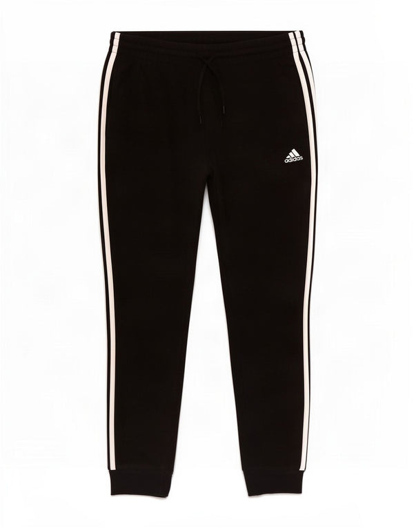 Adidas Damen Trainingshose Jogger UK 16/18 Große schwarze Baumwolle