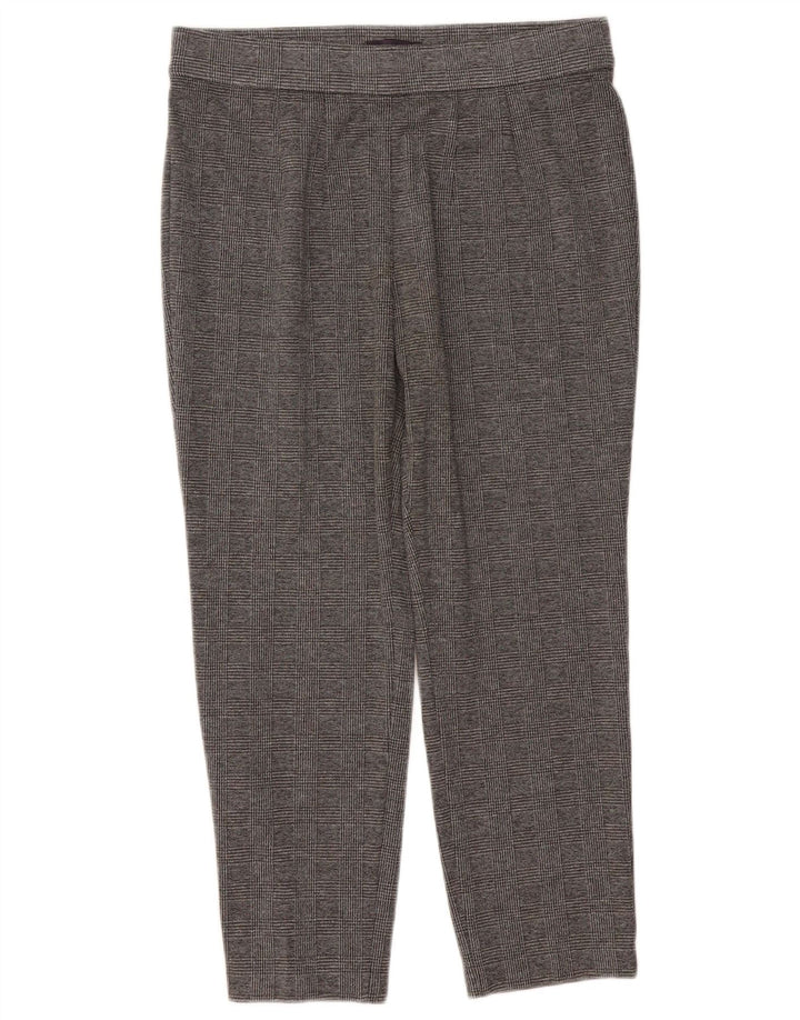 Marks & Spencer Damen-Hose, kurz geschnitten, UK 14, Größe L, W32, L25, Grau