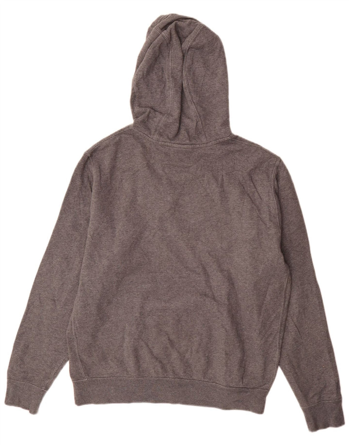 Nike Herren-Kapuzenpullover mit Grafik, mittelgraue Baumwolle