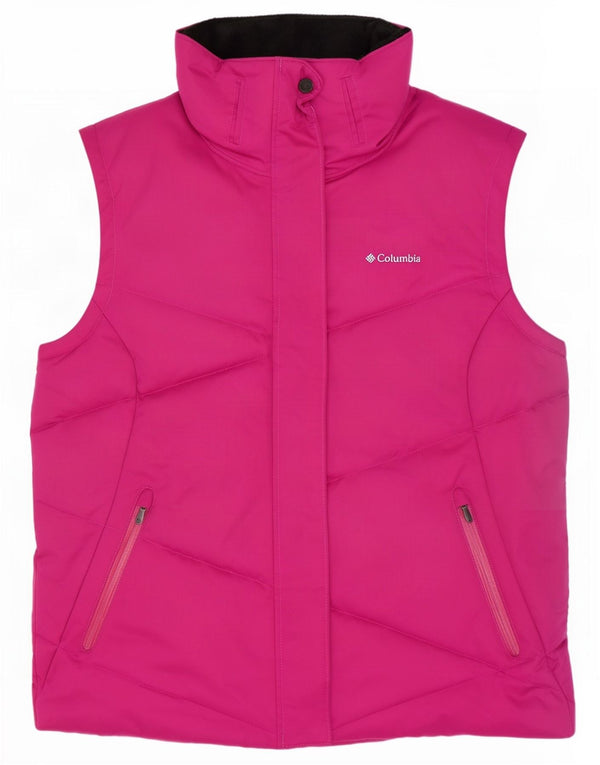 Columbia Damen Omni-Shield Wattierte Weste UK 16 Large Pink Polyester
