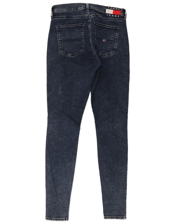 Tommy Hilfiger Damen Sylvia High Rise Skinny Jeans W32 L34 Blaue Baumwolle