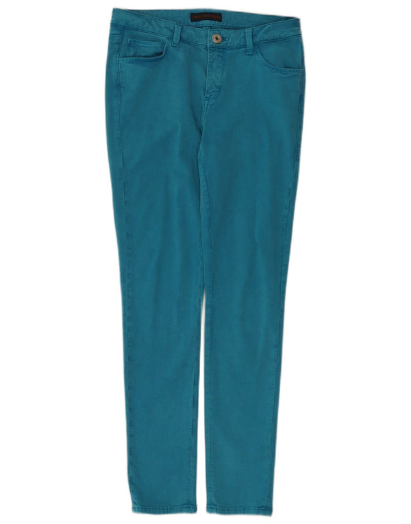 Trussardi Damen Skinny Jeans W26 L28 Blaue Baumwolle
