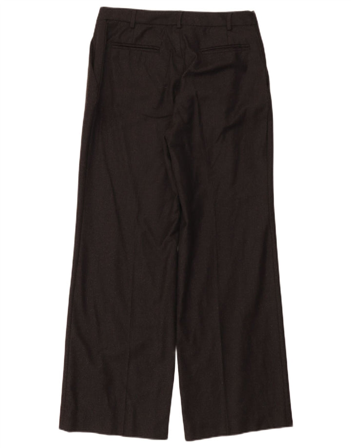 Aspesi Damen-Anzughose mit lockerer Passform, W30, L27, Schwarz