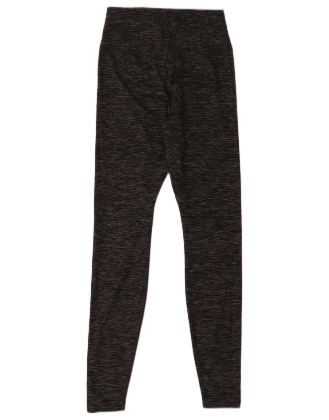 Nike Damen Dri Fit Leggings UK 4 XS Grau meliertes Polyester
