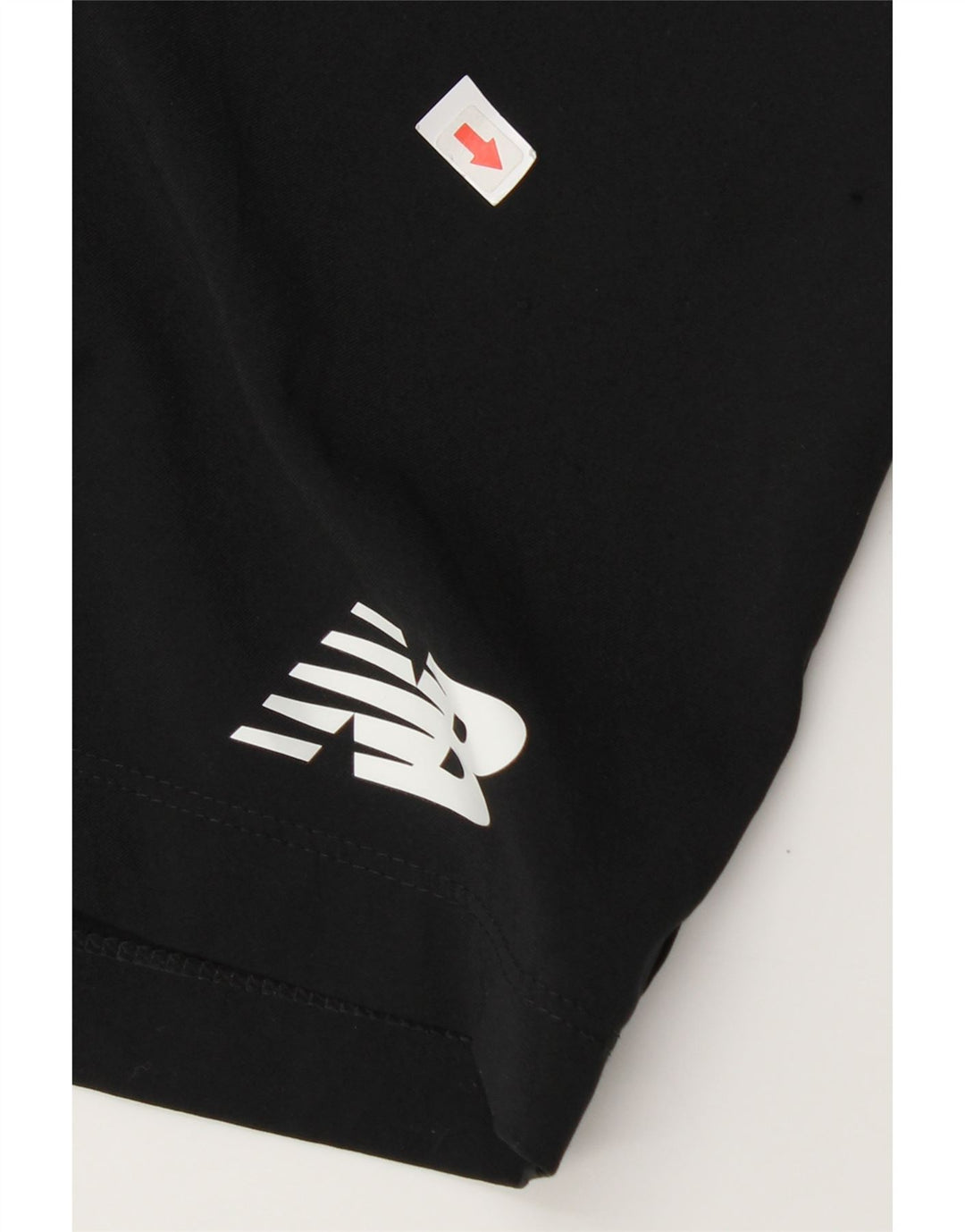 New Balance Herren Graphic Sport Shorts Large Schwarz Polyester