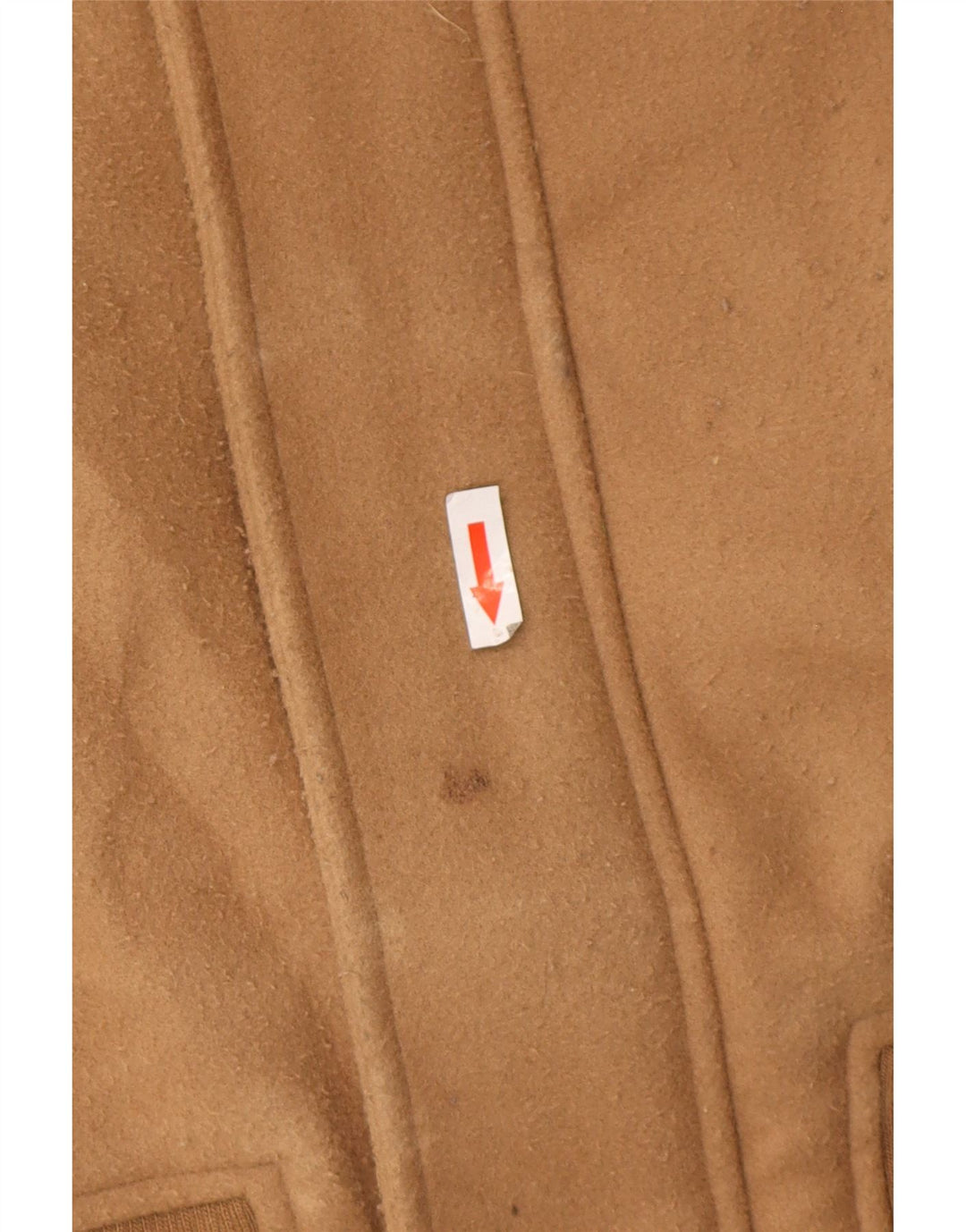 Zara Herren Bomberjacke UK 38 Mittelbraunes Polyester