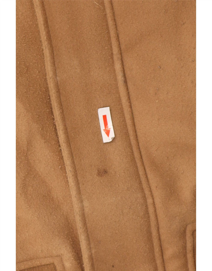 Zara Herren Bomberjacke UK 38 Mittelbraunes Polyester