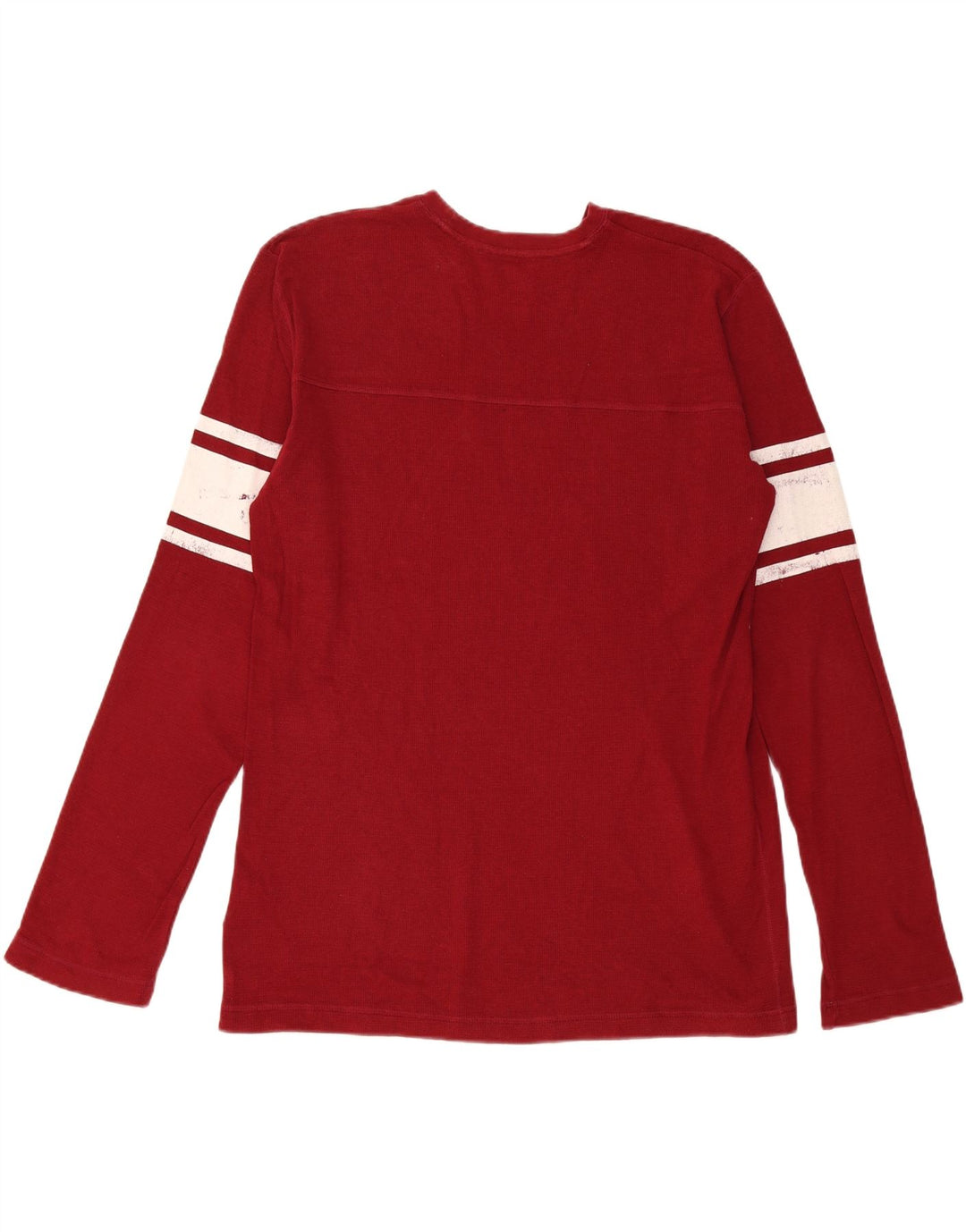 NIKE Mens Graphic Top Long Sleeve Medium Burgundy Cotton Vintage Nike and Second-Hand Nike from Messina Hembry 