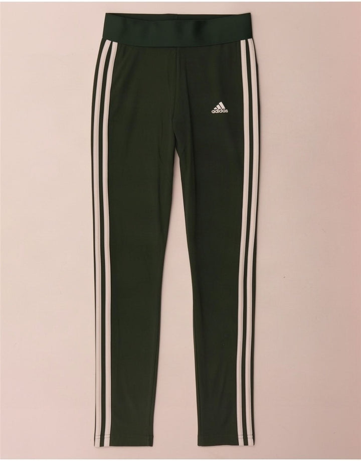 Adidas Damen Leggings UK 4/6 XS Grün