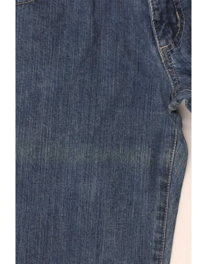 Carrera Damen Bootcut Jeans W26 L28 Blaue Baumwolle