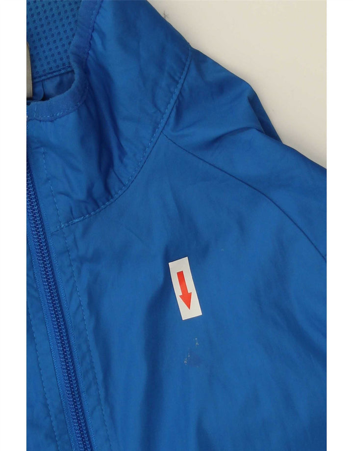Nike Herren-Trainingsanzugoberteil, UK-Größe 36/38, Größe S, blau, Polyester