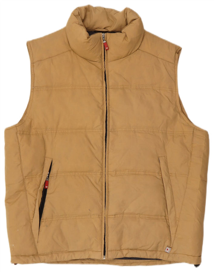 Brugi Herren Wattierte Weste UK 38 Medium Beige Polyamid