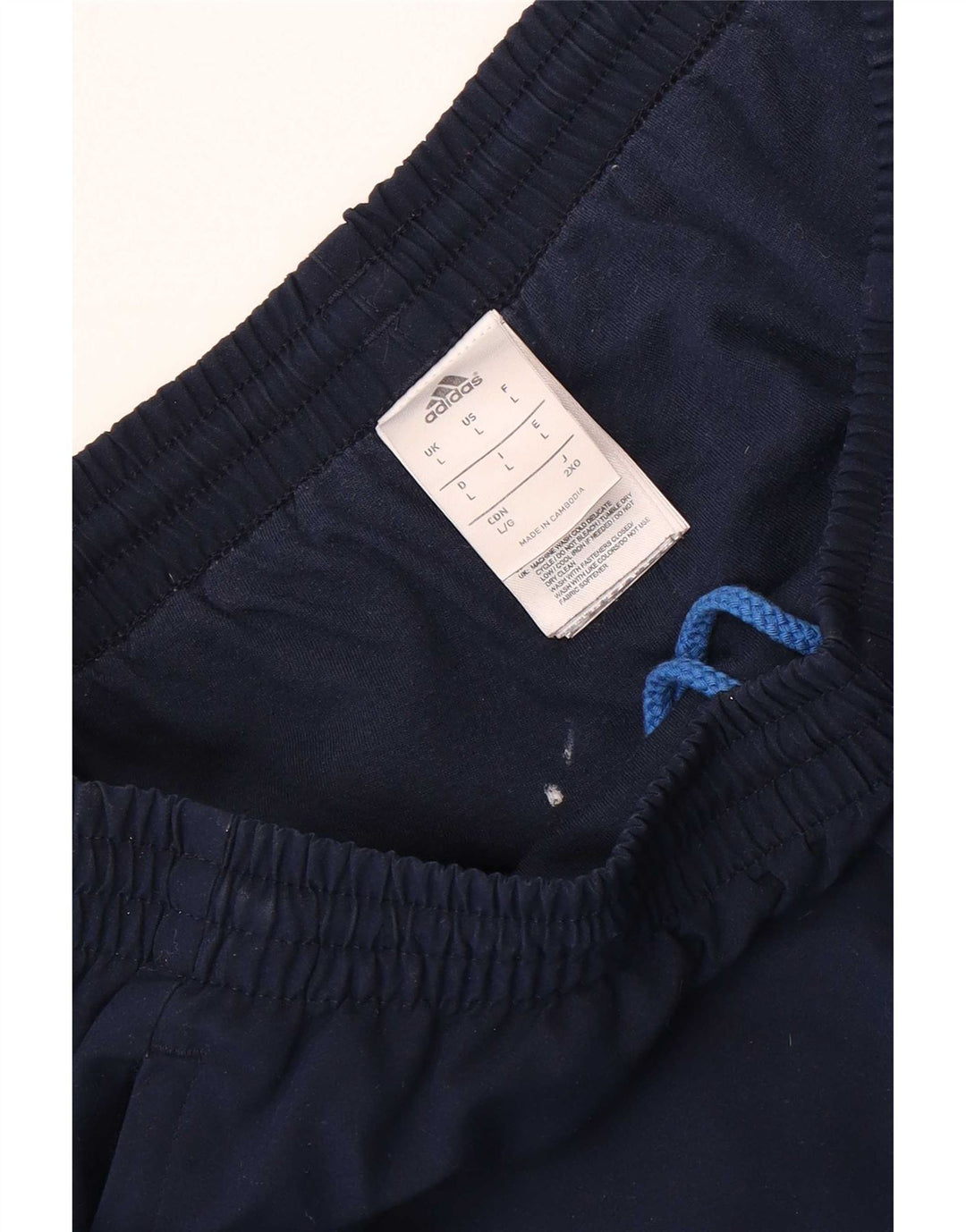 Adidas Herren-Trainingshose, Jogginghose, groß, marineblau, Polyester