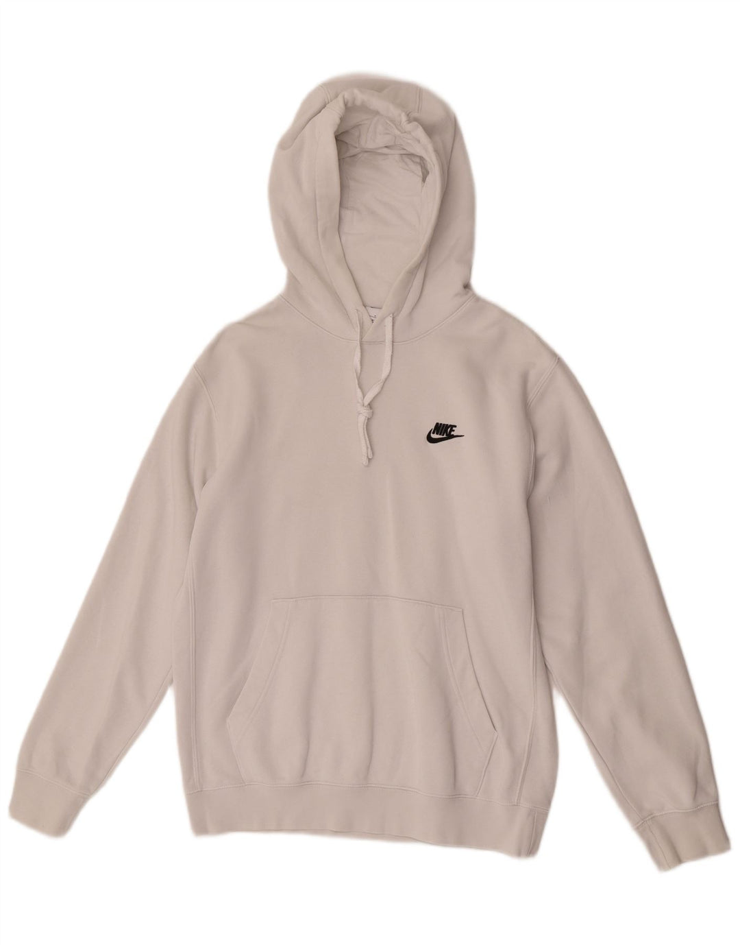 Nike Herren Kapuzenpullover, Größe S, weiße Baumwolle