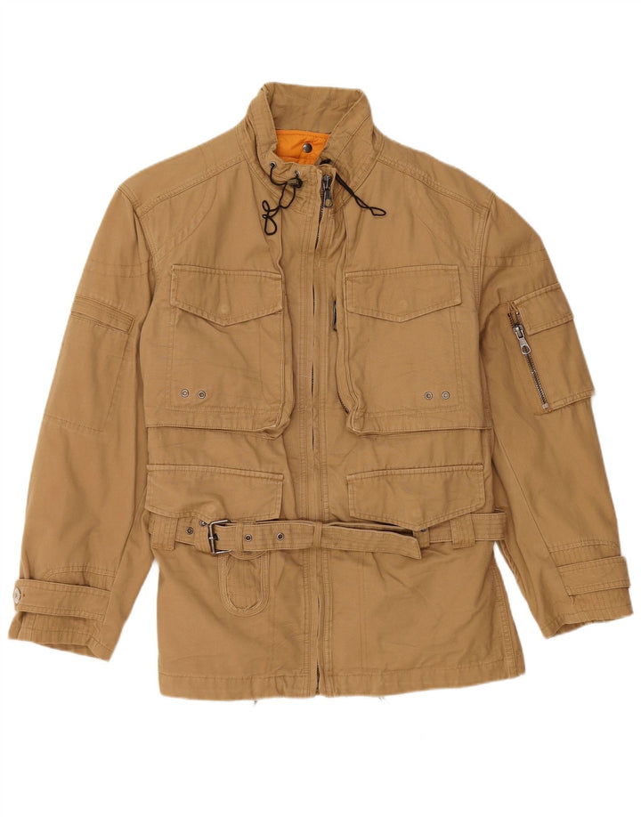 NAVY COAT Herren-Utility-Jacke IT 48 Mittelbeige