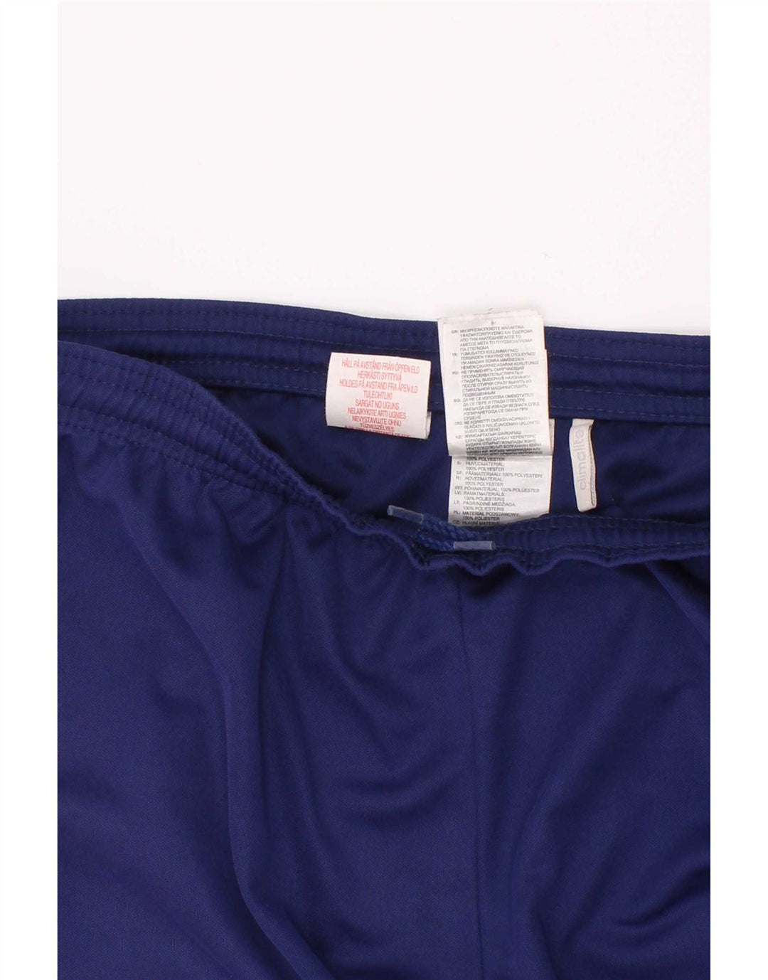 Adidas Jungen Climalite Sport Shorts 13-14 Jahre Blau Polyester