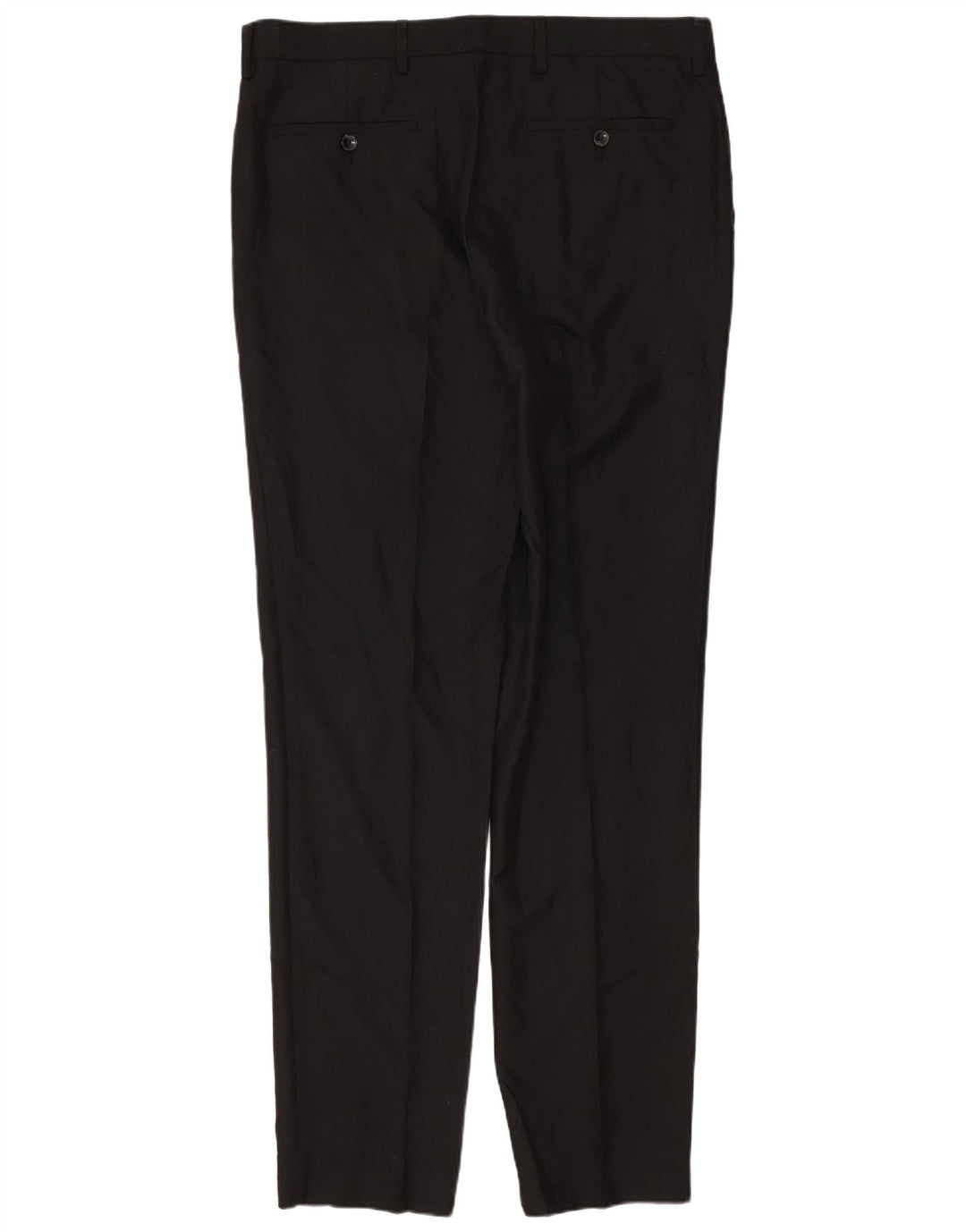 Marks & Spencer Herren Skinny Chino Hose W34 L33 Schwarz Polyester