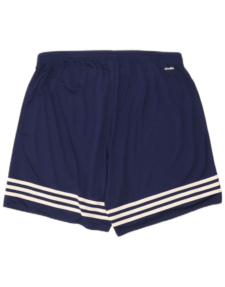 Adidas Herren Climalite Sport Shorts XL Marineblau Polyester