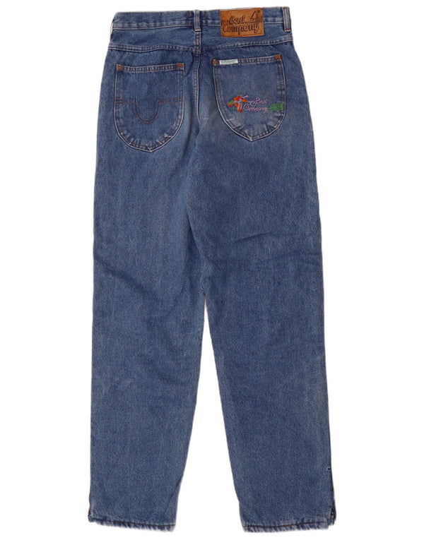 Best Company Womens By Olmes Carretti Tapered Jeans W32 L32 Blaue Baumwolle