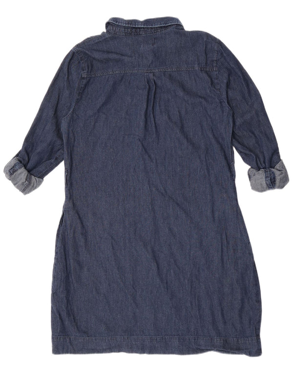 Levi's Damen-Jeanskleid mit langen Ärmeln, UK 18, XL, Marineblau, Baumwolle