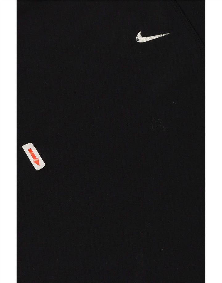 Nike Herren Dri Fit T-Shirt Top Small Schwarz Polyester