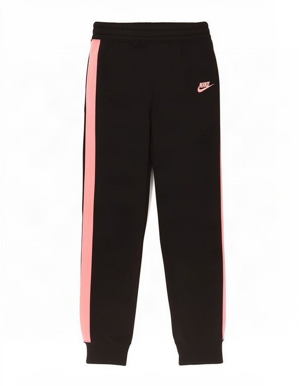 Nike Mädchen-Trainingshose, Jogginghose, 13–14 Jahre, XL, Schwarz, Farbblock
