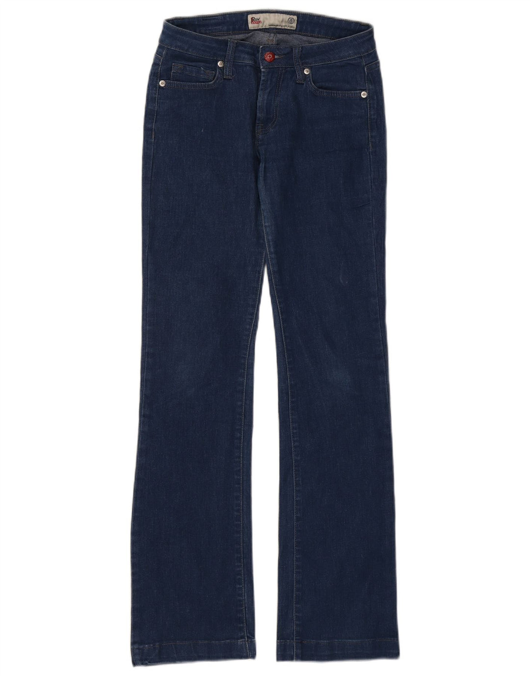 Roy Rogers Damen Bootcut Jeans W27 L31 Blaue Baumwolle