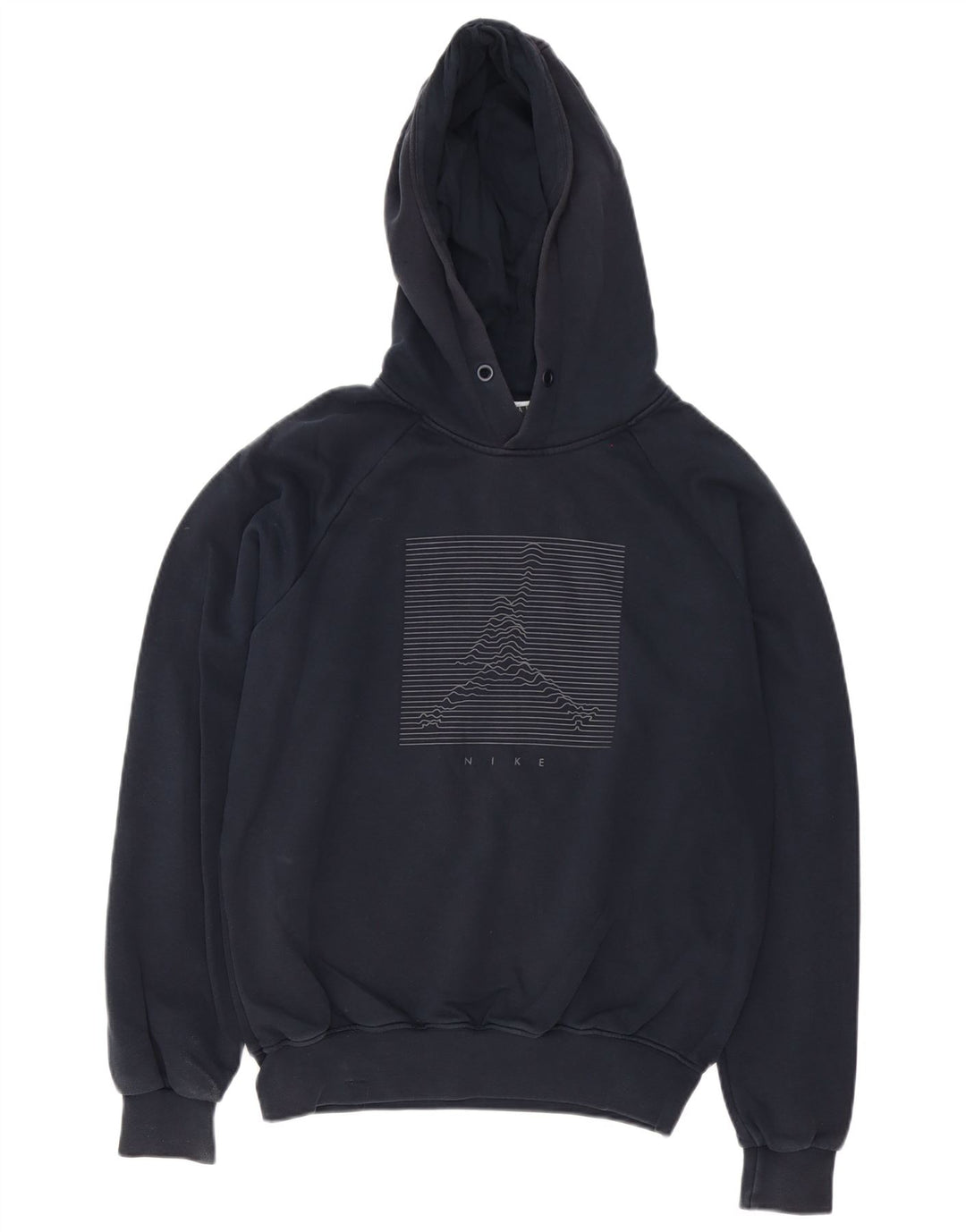 Jordan Herren-Kapuzenpullover mit Grafik, groß, aus schwarzer Baumwolle