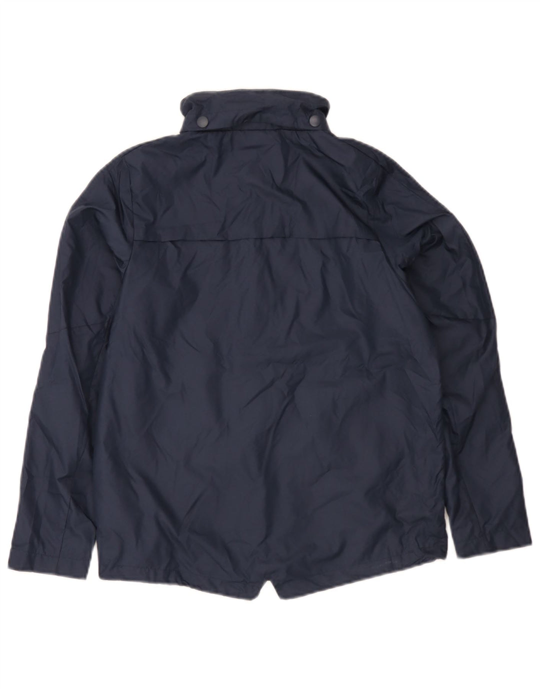 Nike Jungen-Regenjacke mit Grafik, 12–13 Jahre, groß, marineblaues Polyester