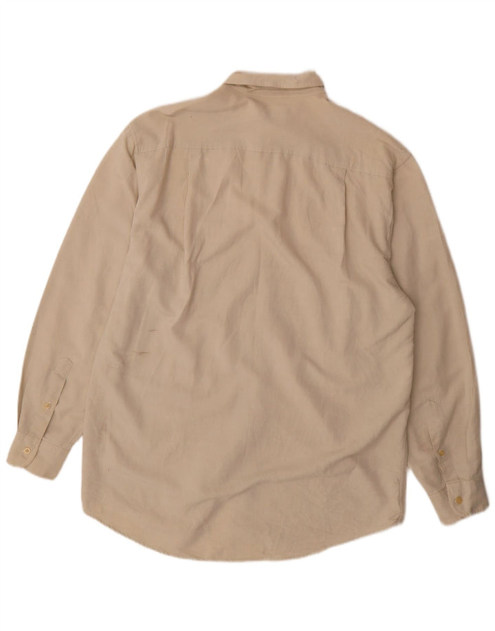 Nautica Herrenhemd Mittelbeige Rayon