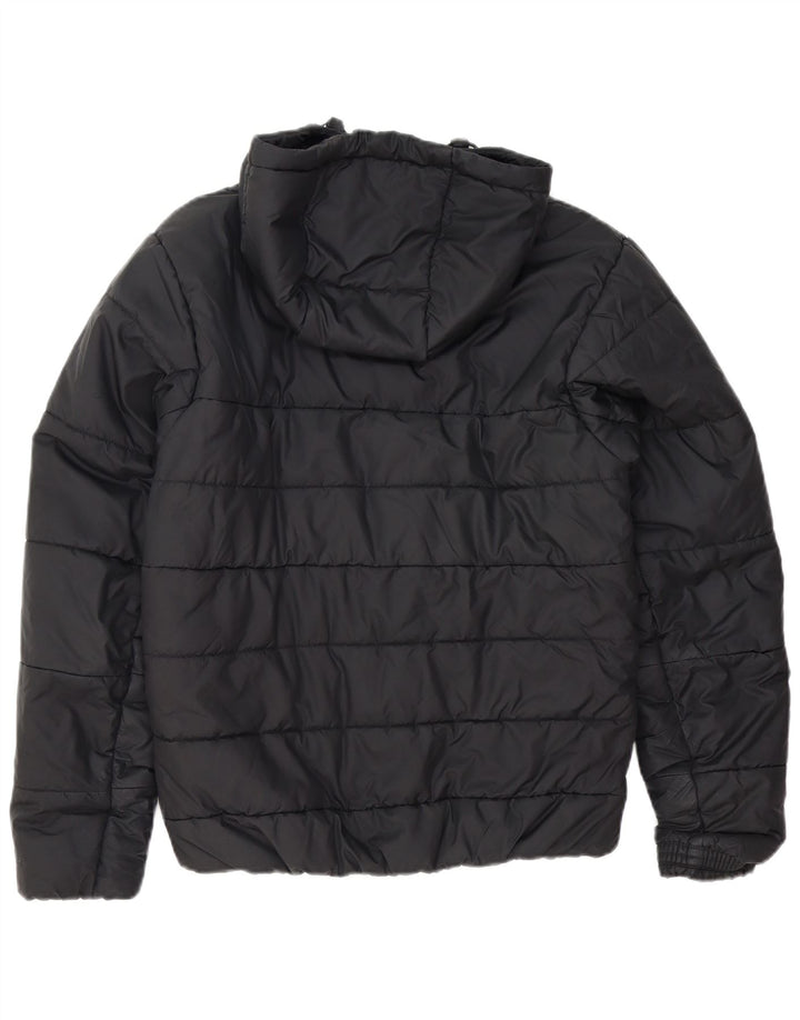 Nike Herren Therma-Fit Hooded Wattierte Jacke UK 38 Medium Schwarz Polyester