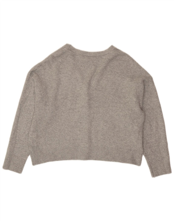 Marks & Spencer Damen-Strickjacke in Übergröße, Gr. 14, Mittelgrau