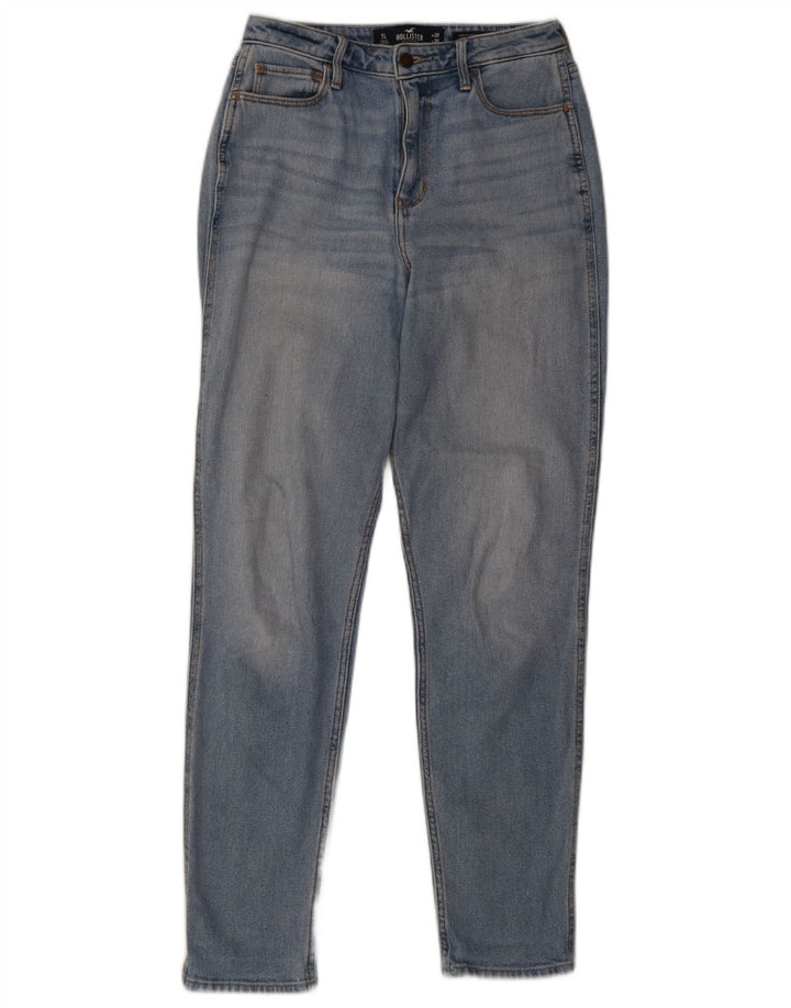 Hollister Damen Slim Jeans US 7 Medium W28 L29 Blaue Baumwolle