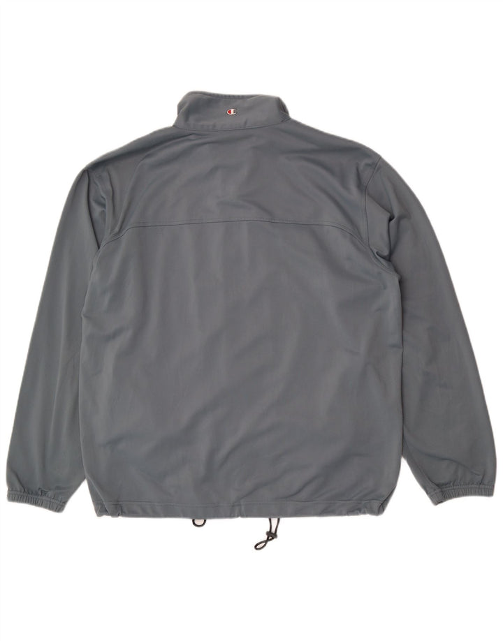 Champion Herren-Trainingsanzug-Topjacke, Größe L, Grau