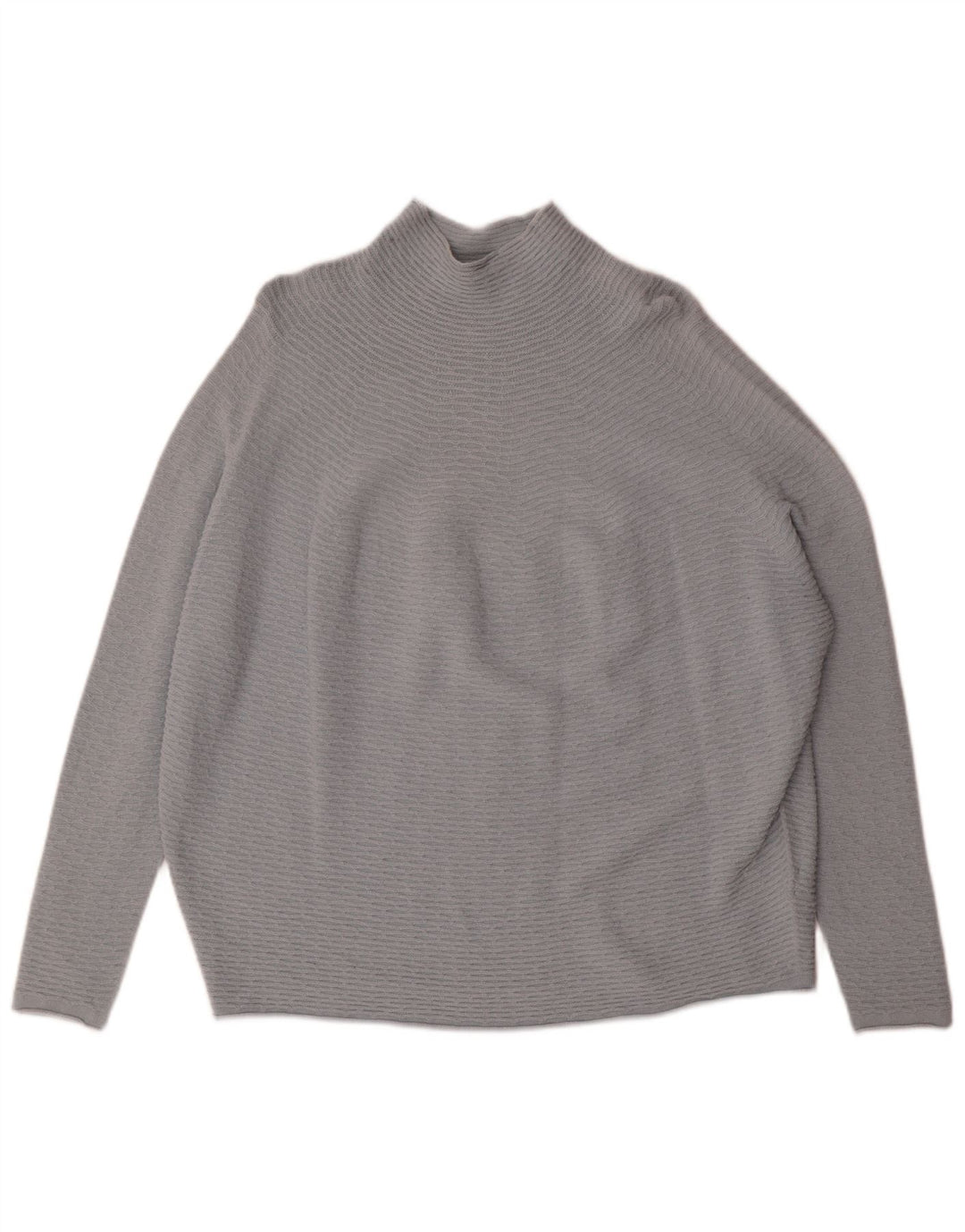 Phase Eight – Übergroßer Rollkragenpullover für Damen, Gr. 14, Mittelgrau