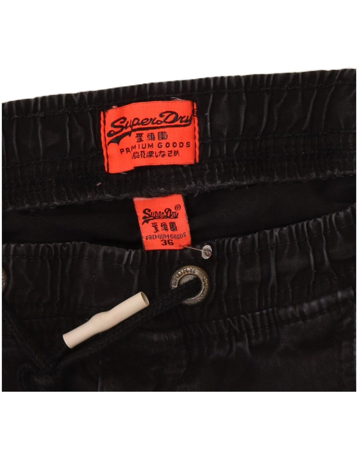 Superdry Herren-Jogginghose, W36, L30, graue Baumwolle